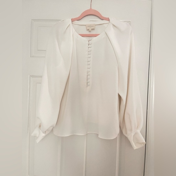 Sézane Amy blouse sz 38/6 Medium EUC - Picture 3 of 4